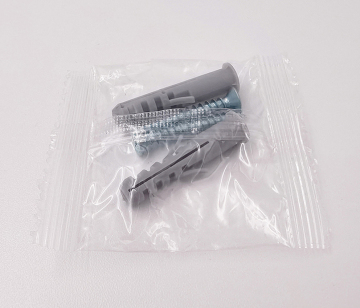 Expansion Wall Plug and Flat Head Screw Kit