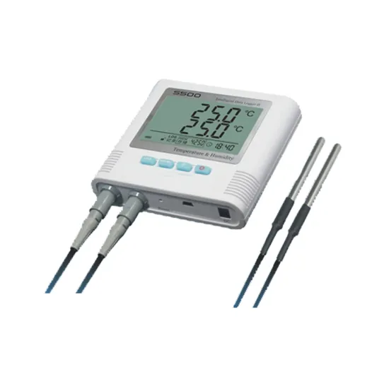 Real-Time Temperature and Humidity Monitoring Data Logger with GPRS/GSM Transmission for Two Channels of Temperature Sensors