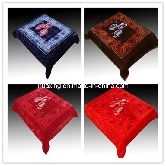 Korean Style Blanket 100% Polyester Fleece Blanket