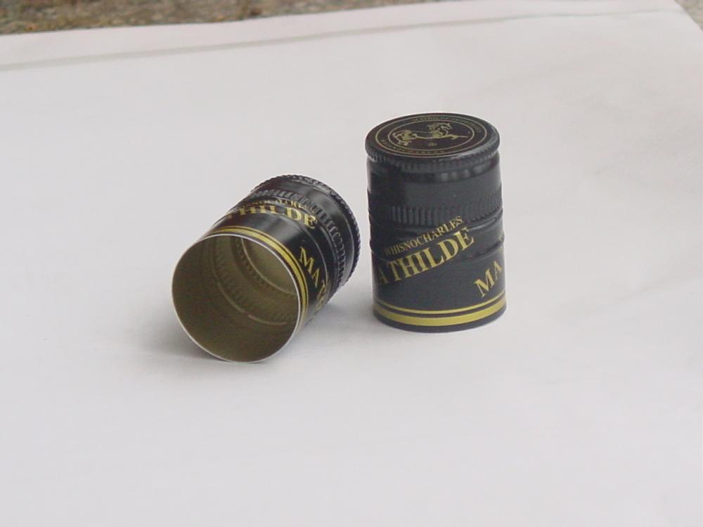 Bottle Cap Suitable for Whiskey Glass Bottles