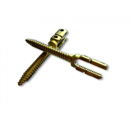 Spinal Fixation System Single-axial Vertebral Arch Pedicle Screw Factory