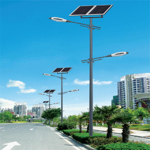 Luz de calle solar dividida al aire libre impermeable