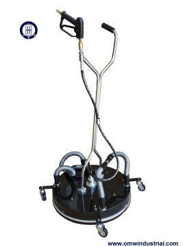 30 "Aluminium Deck Surface Cleaner dengan Vacuum Ports
