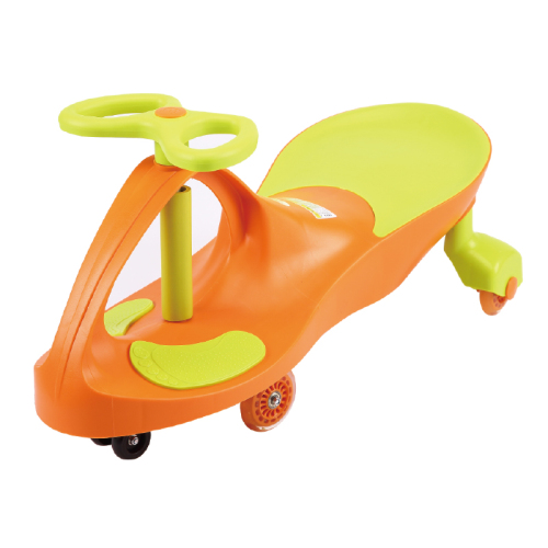 फ्लैश व्हील के साथ बच्चों को स्विंग खिलौना कार