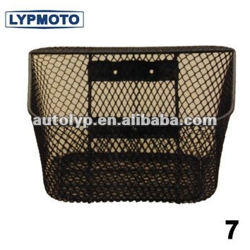 Iron Motorcycle Black Basket