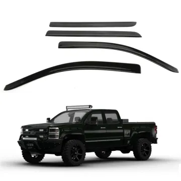 Factory Direct Sale Exterior Accessories for Silverado 2014-2016 Crew Cab - Side Door Visor Rain Guard Window Visor