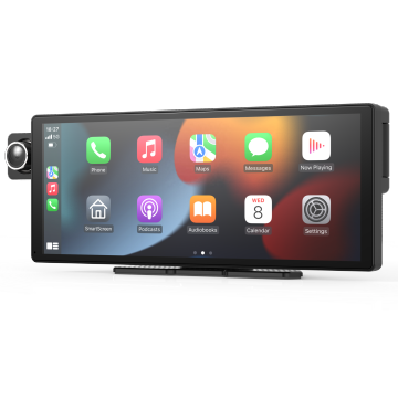 WIFI Smart Monitor with 10.26" IPS 3 CH Front Inside Back 1080P Cameras DVR CarPlay GPS Navigation