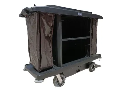 OEM/ODM Battery-Powered Housekeeper Trolley Maids Cart