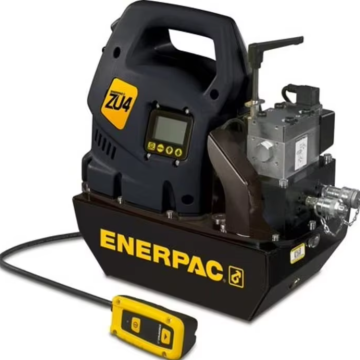 Enerpac ZU4208Te-Q Pompa della chiave per coppia idraulica elettrica con display pro LCD: 1,75 galloni utilizzabili olio, funziona a 208-240V