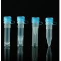 Blue Hinged Cap for Self-Standing Sample Vials