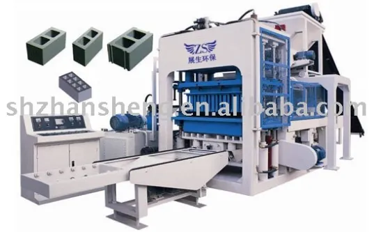 China Shanghai Cement Brick Making Machines
