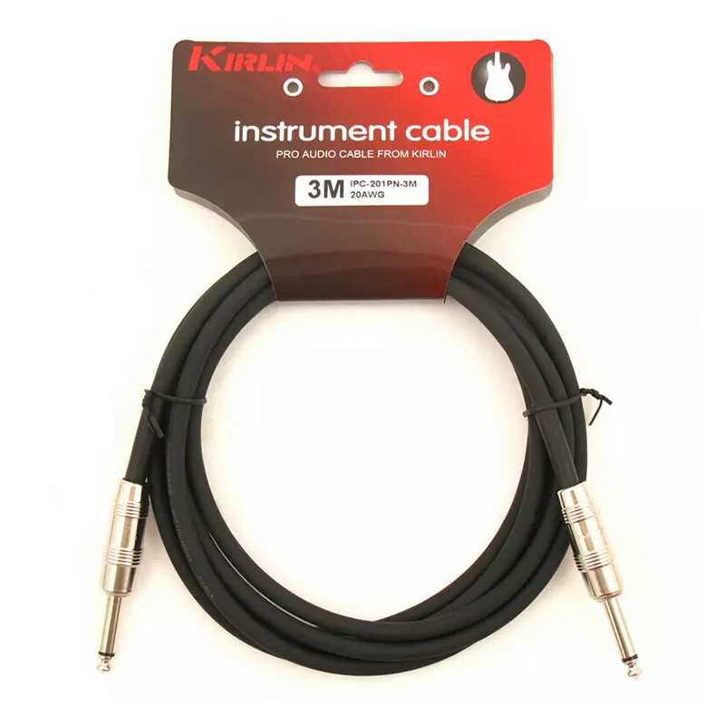 [Anti interference] Kirlin 3M/6M Electric Guitar Audio Cable Guitar Line Bass Line Instrument Cable Line Copper