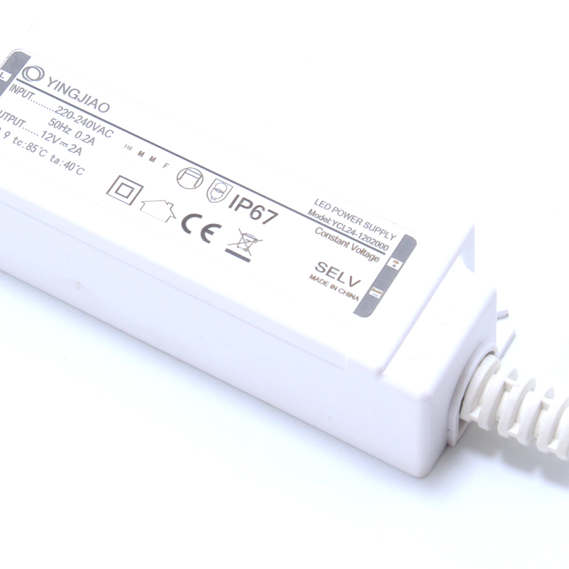 24W  LED Driver Waterproof LED Driver IP67