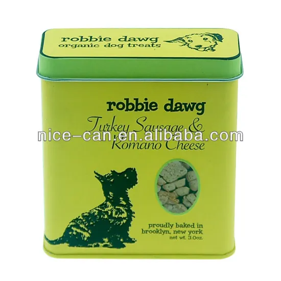 rectangular pet food container