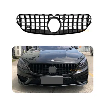 C217 Grille Modified Front Bumper Grill for Mercedes Benz S Class Coupe 2018-2020 Body Kit