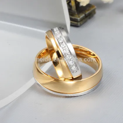 couples promise rings promise ring sets wedding rings gold 18k plated