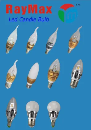 4W E27 Dimmable Apollo Led Candle Bulb Lamp Light(Item No.: Apollo-01)