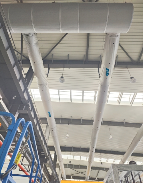 The Air Duct is Applied to a Plant Project in Zhenjiang