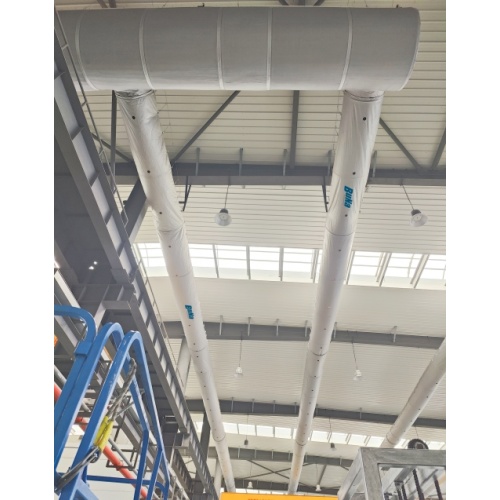 The Air Duct is Used in a Plant Project in Zhenjiang