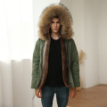 Mens Parka Coat with Fur High Quality Wholesale