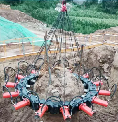 LICH Concrete Pile Head Cutter and Pile Breaker for Round Concrete Piles