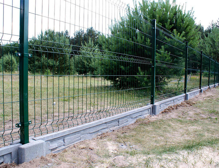 3D Curved Fence