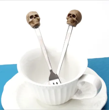 Creative Resin Taro Fork Spoon Set