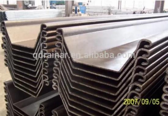 w400-600mm larssen sheet piling