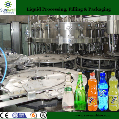 Sunswell Soda Drink Filling Equipment for Carbonated Beverage Filling Factory