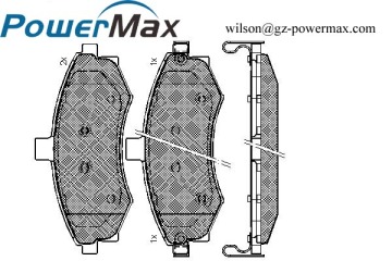 Automotive Spare Parts / Brake Pad / HYUNDAI / OE:58101-2DA30