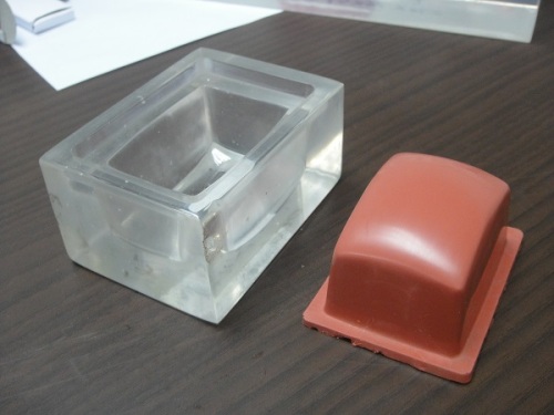 Acrylic Transparent Silicone Pad Printing Pad Mold, Pad Printer Head Mould