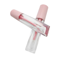 rosa klara transparenta lipglossrör