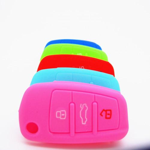 Silicone audi key fob case for A6L