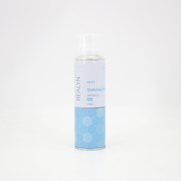 250ML Spray shaving foam aerosol can