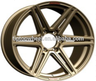 silver wheel rims passenger car alloy wheel rim with 5x139.7 fit for 4x4 car glod wheel rims