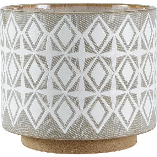  Ceramic Pots for Plants Rivet Geometric Ceramic Planter Pot Manufactory