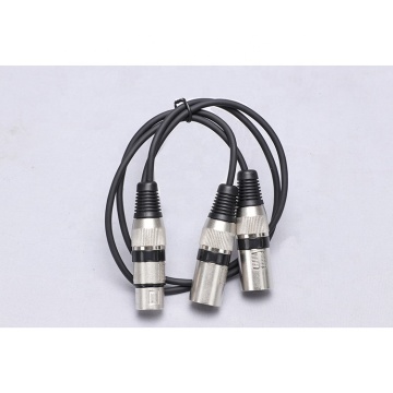 F2M1-0.5 Professional OEM 3 PIN XLR Audio Cable Male to Female M/F Shielded Microphone Mixer Cable