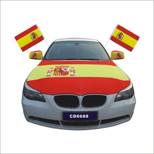 Custom advertising national car decoration engine hood cover