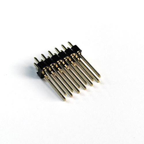 2.54 Double row of pins 180° connector