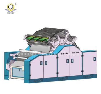 Reasonable Price Double Cylinder Double Doffer Carding Machine for Global Sale