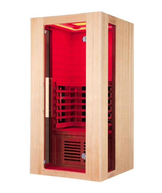 Meilleures marques de sauna infrarouge Hemlock Wood Hot Style Far Infrared Sauna Salle