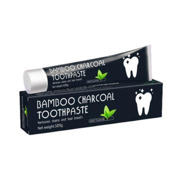 Black Toothpaste Fresh Breath Activated Charcoal Whiten Stains Bamboo Remove Teeth Charcoal Oral Oral Hygiene Toothpaste Ca C8T0