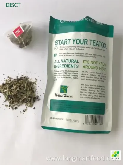 Private Label Herbal Fit Tea 28bags Skinny Honey Detox Tea with Natural Ingredient