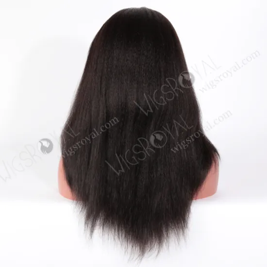 african american women kinky straight human hair full lace wig