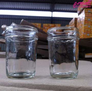 Glass jars for candle making