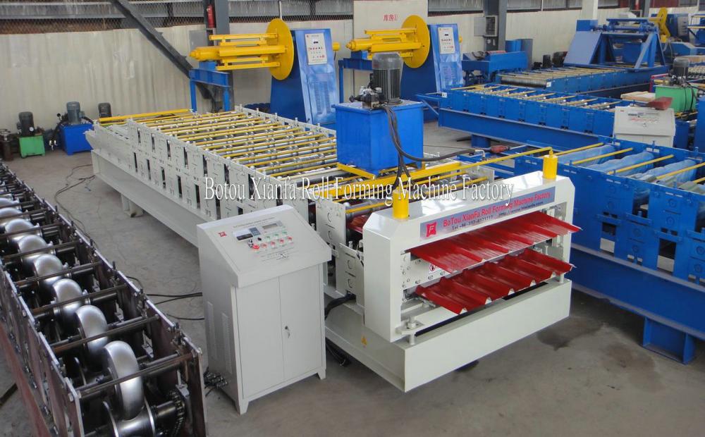 IBR Sheet Metal Roof Forming Machine