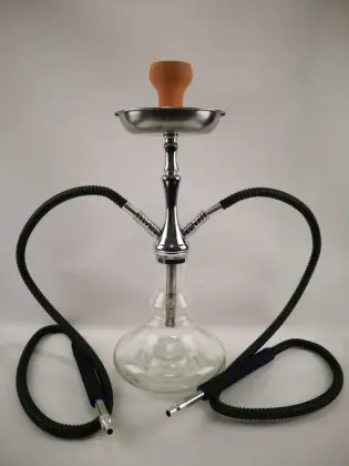 Single-tube transparent glass soot