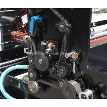 Semiautomatic paper flute laminating machine