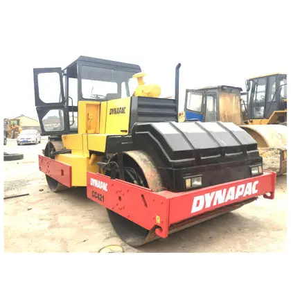 Used Dynapac CC421D Road Roller in Nice Condition - Original Machinery