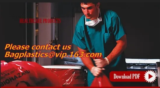 Clinical supplies, biohazard,Specimen bags, autoclavable bags, sacks, Cytotoxic Waste Bags